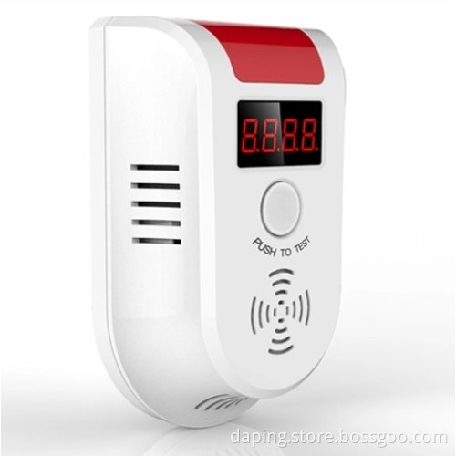 standalone gas cut-off valve liquefied gas alarm gas detector
